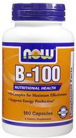 B-100, 100 Caps by Now Foods (Pack of 6)