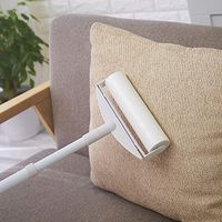 Galapara Lint Roller Sticky Roller Mop with Extendable Handle Sticky Paper Roller, 7'' Floor Sweepers Cleaner Hair Remover Tool Cleaning Roller for Removing Hair Lint Dust Fluff