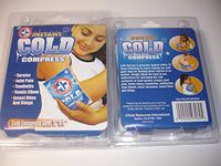Instant Cold Compress Size: 5" X 6"
