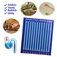 Dtemple Magic Sticks Drain Cleaner and Deodorizer Odor Remover for Bathroom & Kitchen Clean (24 Pcs)