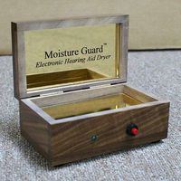 Moisture Guard Cherry Electronic Hearing Aid Dryer