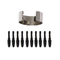 MEIYIN 10Pcs Battery-Free Passive Stylus Replacement Pen Nibs Pen Tips for XP-Pen HUION H640P VEIKK A30 A50