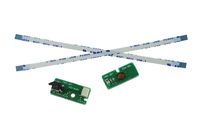 for PS3 CECH-4000 4001 Super Slim Power ON Off Button Switch Board Replacement with W Eject Ribbon Cable