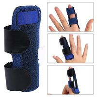 Finger Splint, Adjustable Pain Relief Trigger Finger Fixing Splint Straightening Brace Corrector Support Finger Stabilizer for Stenosing Tenosynovitis Finger Pain Relief or Locking Finger Tendon