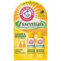 Church & Dwight Arm & Hammer 32350 Concentrated Degreaser Refill, 2.4 oz, Twin Pack,