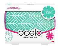 ocelo Scrub & Wipe Cleaning Pad, Colors and designs may vary (1 Pad Total)