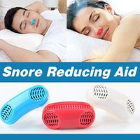EVERYDAY YOLO 2-IN-1 Anti Snoring and Air Purifier Sleeping Breath Aid Nose Clip Snore Stopper to Ease Breathing Snoring,Natural and Comfortable Sleep (Blue)