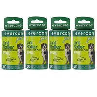 Evercare Extra Sticky Pet Lint Roller Refill 60 sheets - Pack of 4