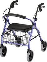 NOVA Cruiser Deluxe Rollator Walker, Purple