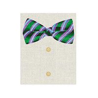 Caspari Bow Tie Gift Enclosure Cards, 12 with Envelopes