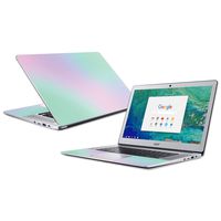 MightySkins Skin Compatible with Acer Chromebook 15" (2018) - Cotton Candy | Protective, Durable, and Unique Vinyl Decal wrap Cover | Easy to Apply, Remove, and Change Styles | Made in The USA