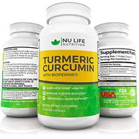 Turmeric Curcumin With Bioperine Black Pepper - High Quality Natural Anti inflammatory 95% Curcuminoids 60 Organic Veggie Capsules