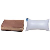 Duck Covers Ultimate Patio Loveseat Cover, 70-Inch with Duck Dome Airbag, 66"L x 36"W