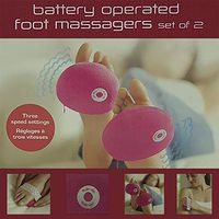 Battery Operated Foot Massagers- Set of 2