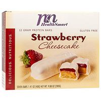 HealthSmart Smooth Protein Bars (Strawberry Cheesecake, 7/Box)