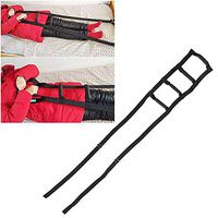 BTIHCEUOT Bed Ladder Assist Handle, Bed Ladder Assist Rope Ladder Sit Up Bed Assistant with Metal Buckle for Elderly Patient