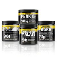 PrimaForce Pre-Workout Supplement Bundle – with PeakO2 – Enhances Strength Performance/Reduces Fatigue/Improves Muscle Recovery