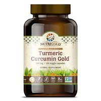 NutriGold Turmeric Curcumin Gold (Features C3 Complex w/ BioPerine), 500 mg, 120 veggie capsules