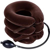 Cervical Neck Traction Inflatable Device 3 Layers - Instant Relief for Chronic Neck & Head Pain, Improve Spine - Cervical Traction Adjustable Pillow