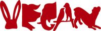 hBARSCI Vegan Vinyl Decal - 5 Inches - for Cars, Trucks, Windows, Laptops, Tablets, Outdoor-Grade 2.5mil Thick Vinyl - Red