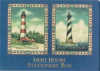Light Houses Stationery Box
