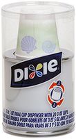 Dixie 20 Count Dual Cup Dispenser, Silver