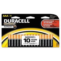 Duracell - CopperTop Alkaline Batteries with Duralock Power Preserve Technology, AAA, 16/Pk MN2400B16Z (DMi PK
