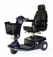 Shoprider Sunrunner 3 Wheel Scooter, Blue