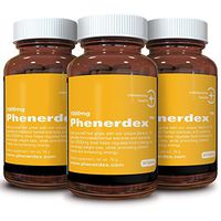 Phenerdex - Weight Loss Supplement - Natural Appetite Suppression - Boosts Energy While Helping Burn Stubborn Fat - Stop Cravings - 3 Bottles = 3 Months Supply
