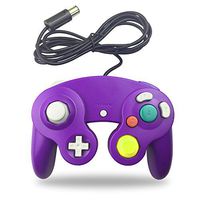 Crifeir The Wired Controller for Gamecube NGC Wii Video Game (Purple)