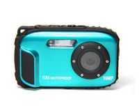 ETTG BP88 Camera Waterproof Digital Video Camera 2.7" TFT Screen 5mp Underwater 9 Mega 8X Zoom Digital Camera - Blue