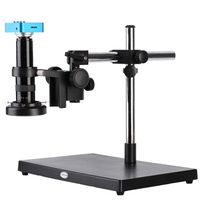 KOPPACE 32-205X,16MP Full HD 1080P 60FPS Industry Digital Microscope,Universal regulating Frame,Industrial Inspection Microscope