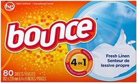 Bounce Dryer Sheets - Fresh Linen - 80 ct
