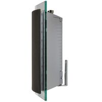 Waterfall Hurricane EVO Glass and Aluminum Speaker with Grey Grill (Sliver, Single)