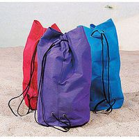 Bright Non-Woven Drawstring Bags 12 ct