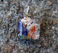 Hawaiian Healing Orgonite-Orgone Energy Pendants for Weightloss with Hematite, Sodalite, Sunstone and Apatite (Large Oval)