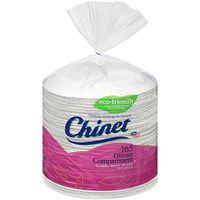 Chinet 10-3/8 Dinner Compartment Plates - 165 Count