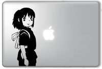 Sen Chihiro Spirited Away Studio Ghibli - Apple Macbook Laptop Vinyl Sticker Decal