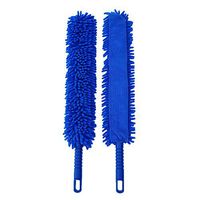 U.S. Duster Company Chenille Microfiber Flat Hand Duster Buy one get one Free, Ceiling Fans, Blinds, Furniture, Shutters, Cars, Delicate Surfaces
