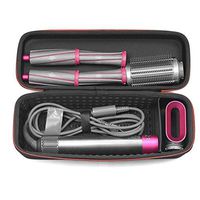 Jishipin Hair Dryer Bag, Portable Hair Curler Protection Storage Bag Shockproof Travel Speaker Bag for Dyson Airwrap