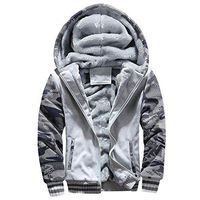 BBT-Shop Men's Jacket Sweater Suit Warm Fleece Hood Zipper Blazer New Style Coats Charm Coats Blouse Long Sleeve Tailcoat Overcoat Top Business Praty Suit Pant Fashion Autumn Winter Coat Outwear