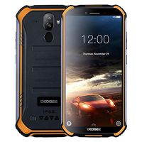 Rcsbtd NFC(Black), Network: 3G, 5.5 inch Android 9.0 Pie MTK6580 Quad Core up to 1.3GHz, Face & Fingerprint Identification, Double Indorse Cameras, 4650mAh Battery, MIL-STD-810G, IP68/IP69K Raincoat D