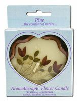 Auroshikha Flower Candles Pine