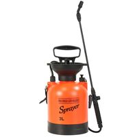 CLICIC Lawn and Garden Portable Sprayer 0.8 Gallon - Pump Pressure Sprayer Includes Shoulder Strap