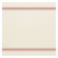 Hoffmaster FP1312 FashnPoint Red and White Dishtowel Printed Flat Pack Napkin, Ultra Ply, 15 1/2" x 15 1/2" (3 Packs of 250)