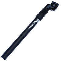 GANOPPER 27.2 Suspension Seatpost Alloy Aluminum Damping Mountain Bicycle Seat Post Tube 350mm Length Black MTB Suspension Seatpost (27.2350mm)