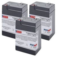 6V 4.5AH Battery Replacement for Mojo Decoys Baby Mojo/Floater Mallard - 3 Pack