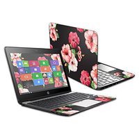 Mightyskins Skin Compatible with Hp Chromebook 11 G5 11.6" - Hibiscus | Protective, Durable, and Unique Vinyl Decal Wrap Cover | Easy to Apply, Remove, and Change Styles | Made in The USA