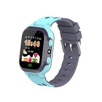 Yealsha Kids Waterproof Smartwatches - Children GPS Touch Screen SOS Tracker Smart Watch Phone with Tow-Way Call Voice Chat for Boys Girls Birthday