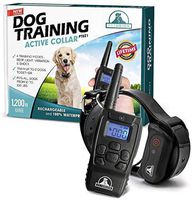 Pet Union PT0Z1 Premium Dog Training Shock Collar, Fully Waterproof, 1200ft Range